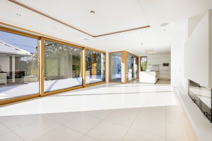 Innen und Außen verschmelzen fast vollständig