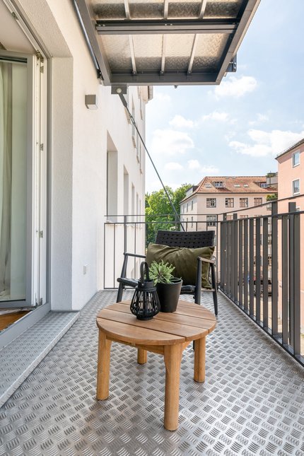 Sonniges Outdoor-Refugium