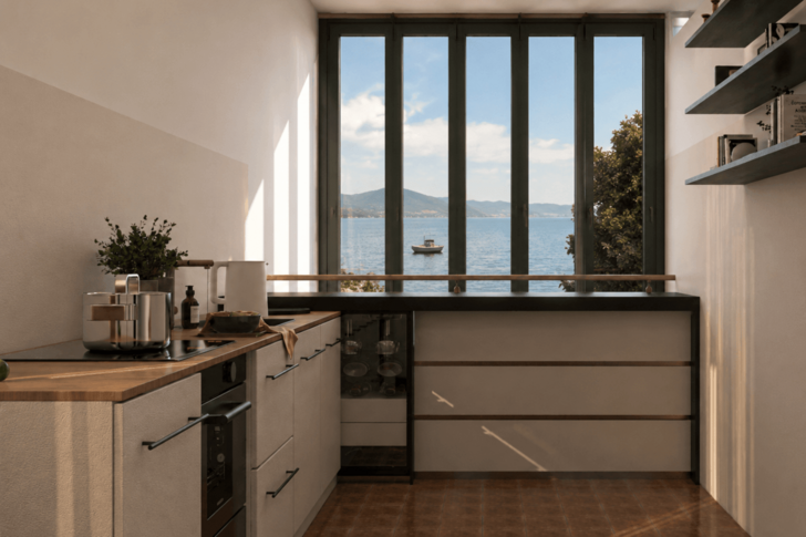 Kitchen Cutaway - Visualization
