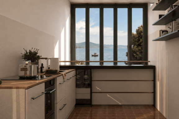 Kitchen Cutaway - Visualization