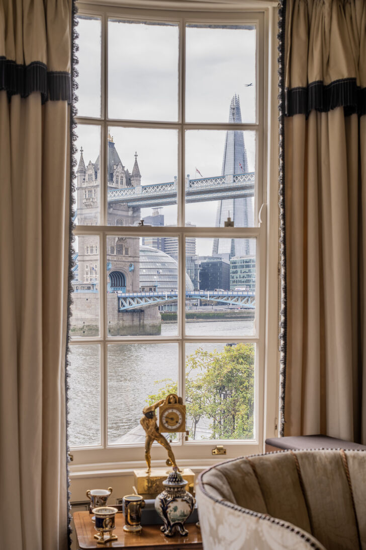 Blick aus dem Salon
