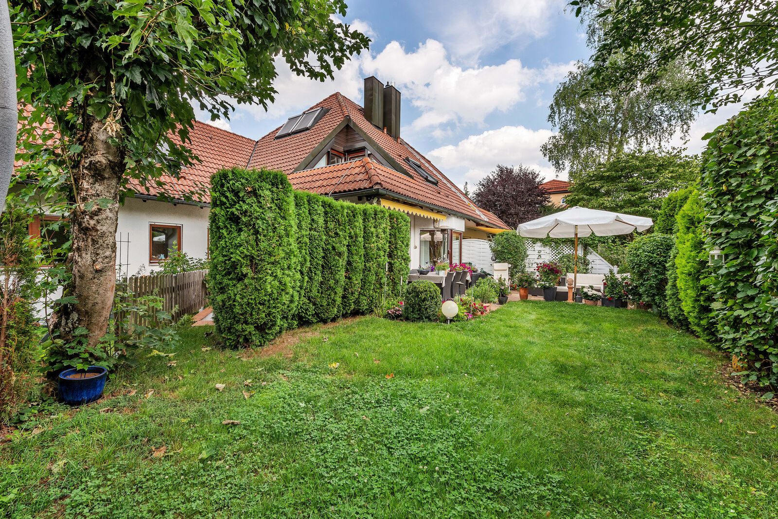 Sonniger Garten
