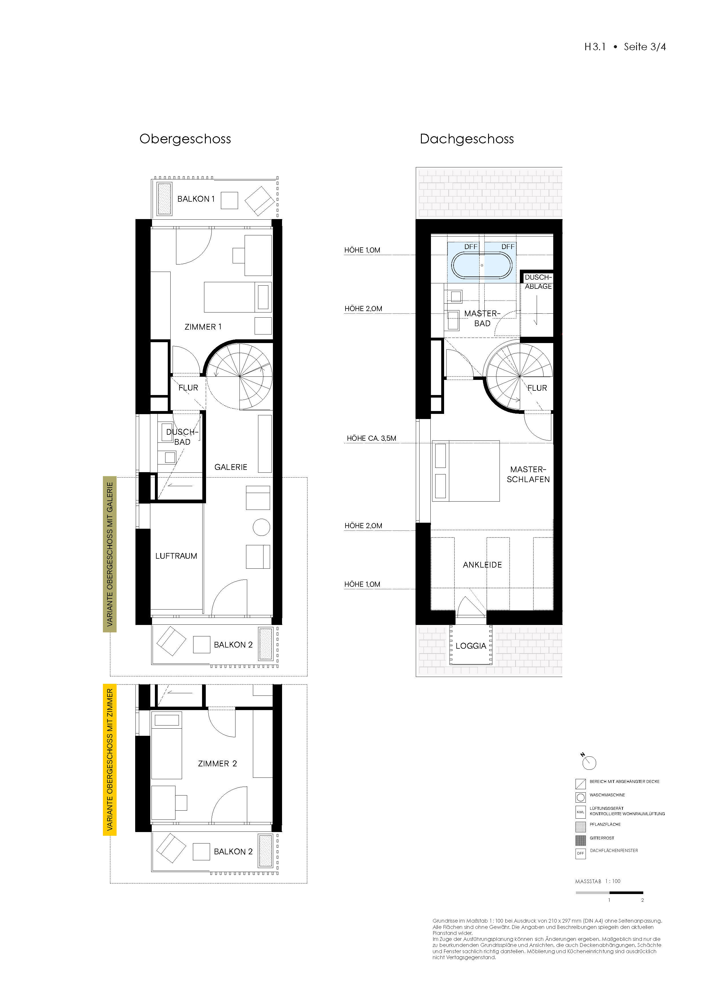 Obergeschoss/Dachgeschoss