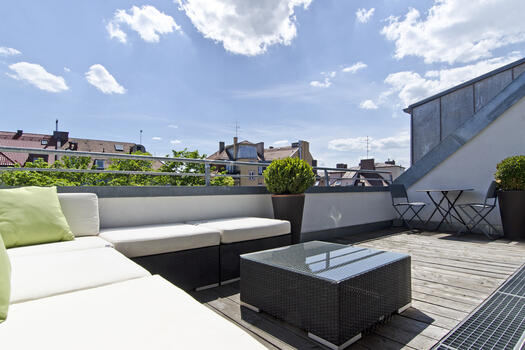 Roof terrace