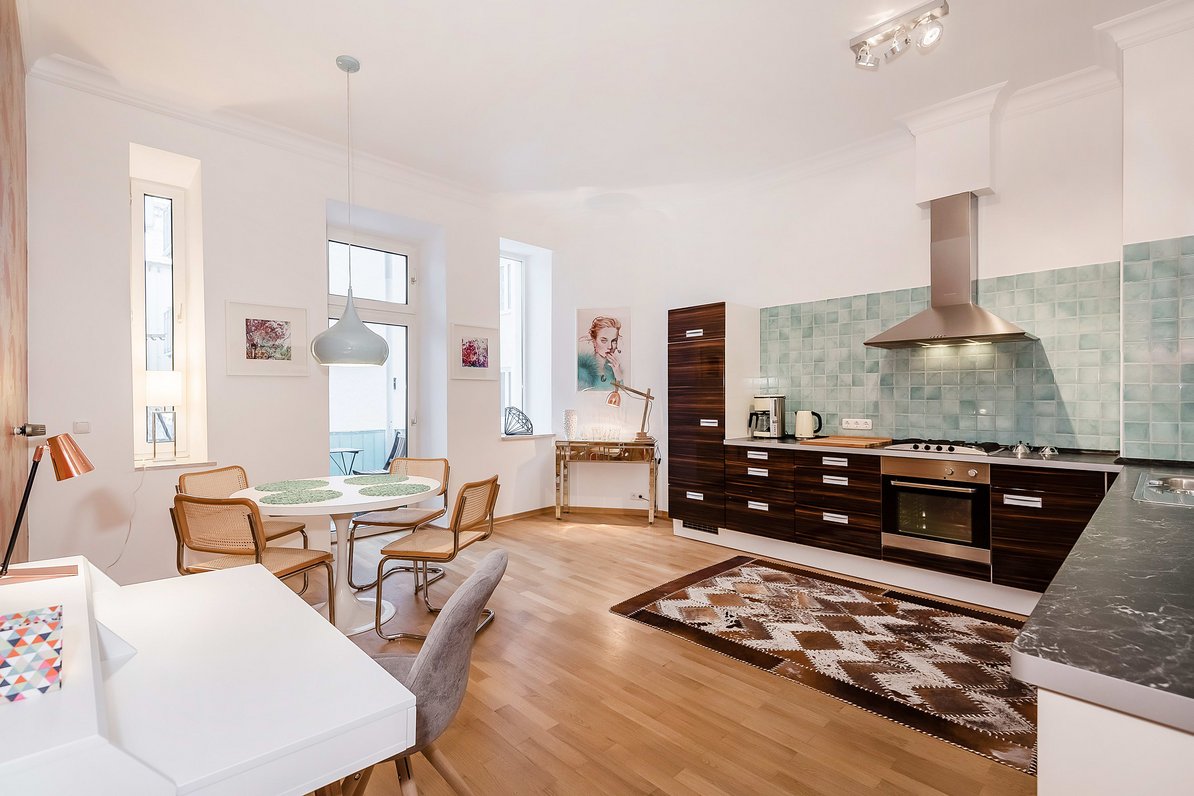 Kitchen-living room