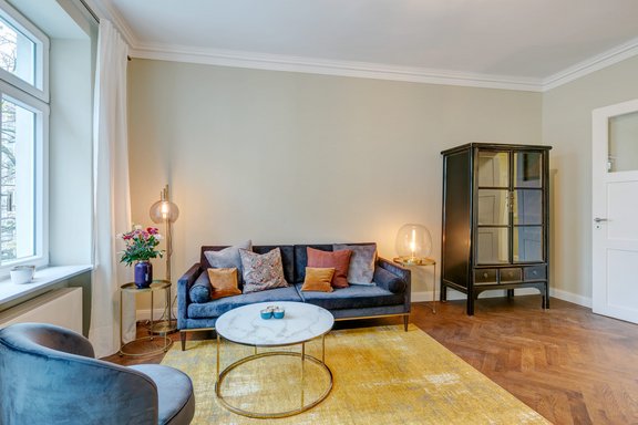 Die Möbel können auf Wunsch abgelöst werden