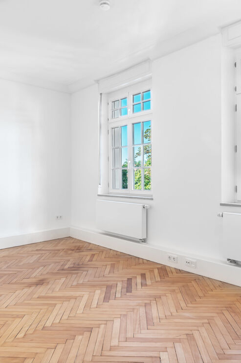 Schlafzimmer zum Innenhof