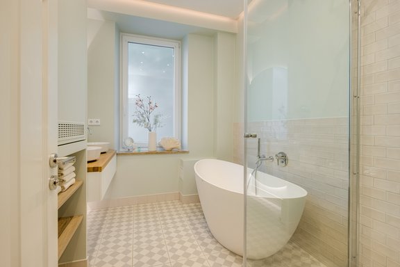 Luxuriöses Designer-Bad