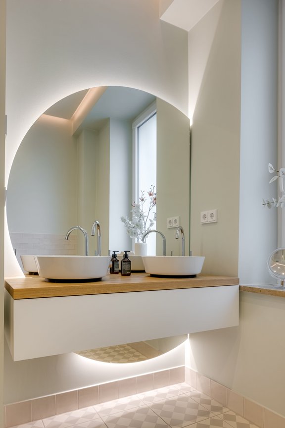 Durchdachtes Spiegeldesign