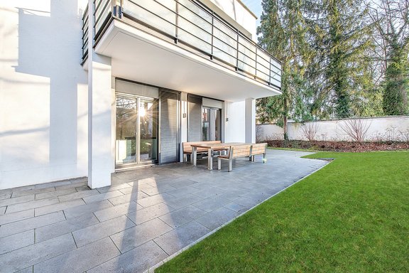 Ideale Süd-West-Ausrichtung