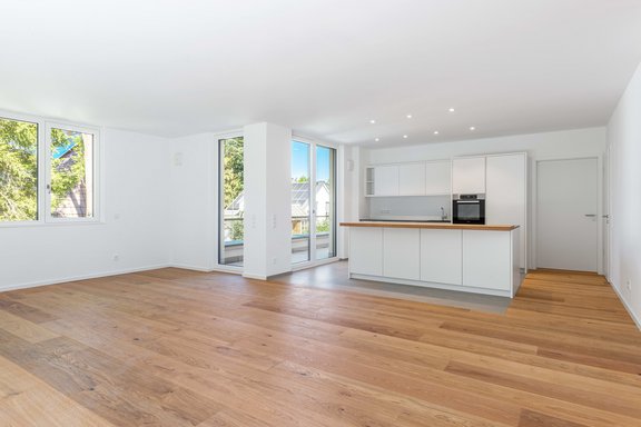 Heller Wohn-/Essbereich