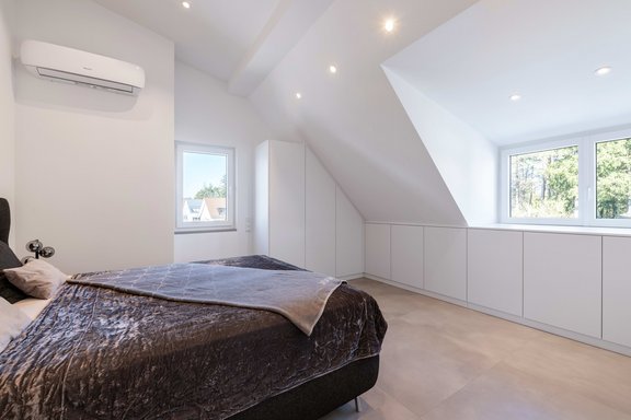 Klimatisiertes Schlafzimmer