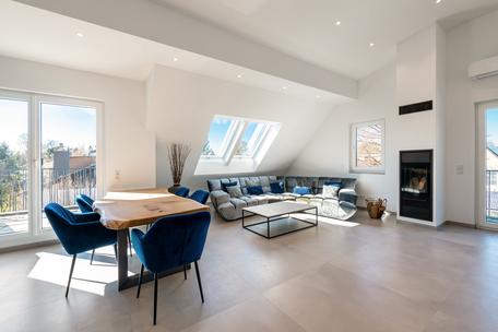 Edle, neuwertige 2-Zimmer-Dachterrassenwohnung