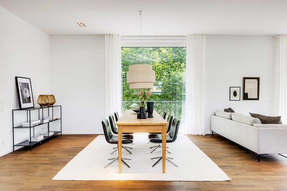 Geräumiger Essbereich