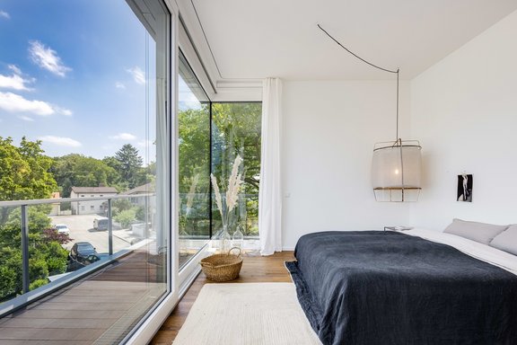 Schlafzimmer mit Ankleide