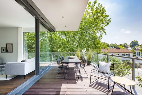 Edle Penthouse-Maisonette mit 5 Schlafzimmern und herrlicher Süd-West-Terrasse