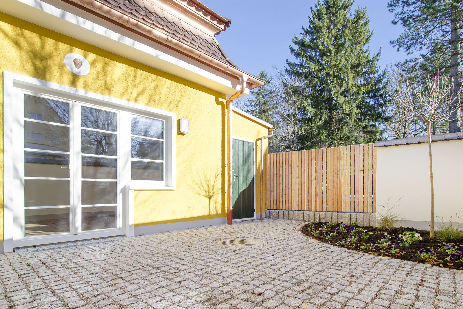 Attraktiver Innenhof
