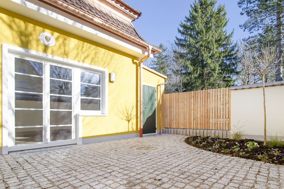 Attraktiver Innenhof