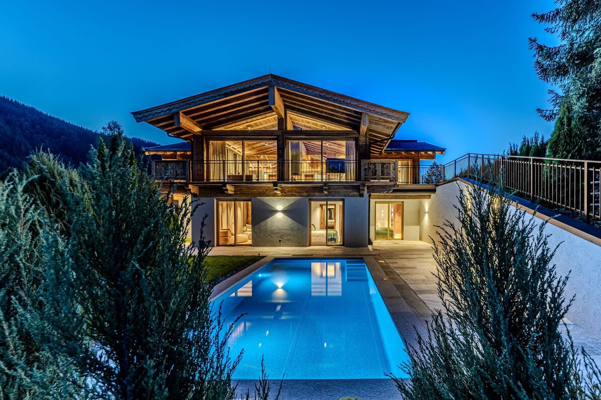 Bergzuhause mit Pool