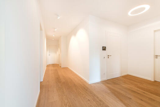 Spacious entrance area