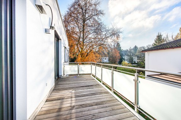 West-Balkon mit Ausblick