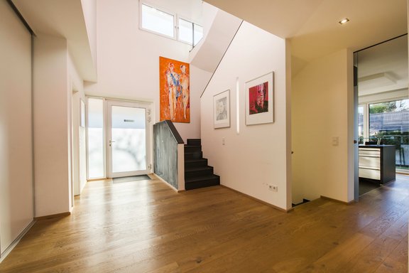 bright entrance area