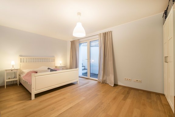 Guest room in the basement