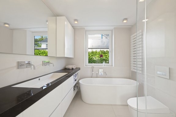 Masterbad mit Designerausstattung