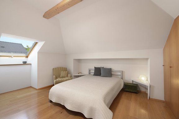 Schlafzimmer im Dachgeschoss