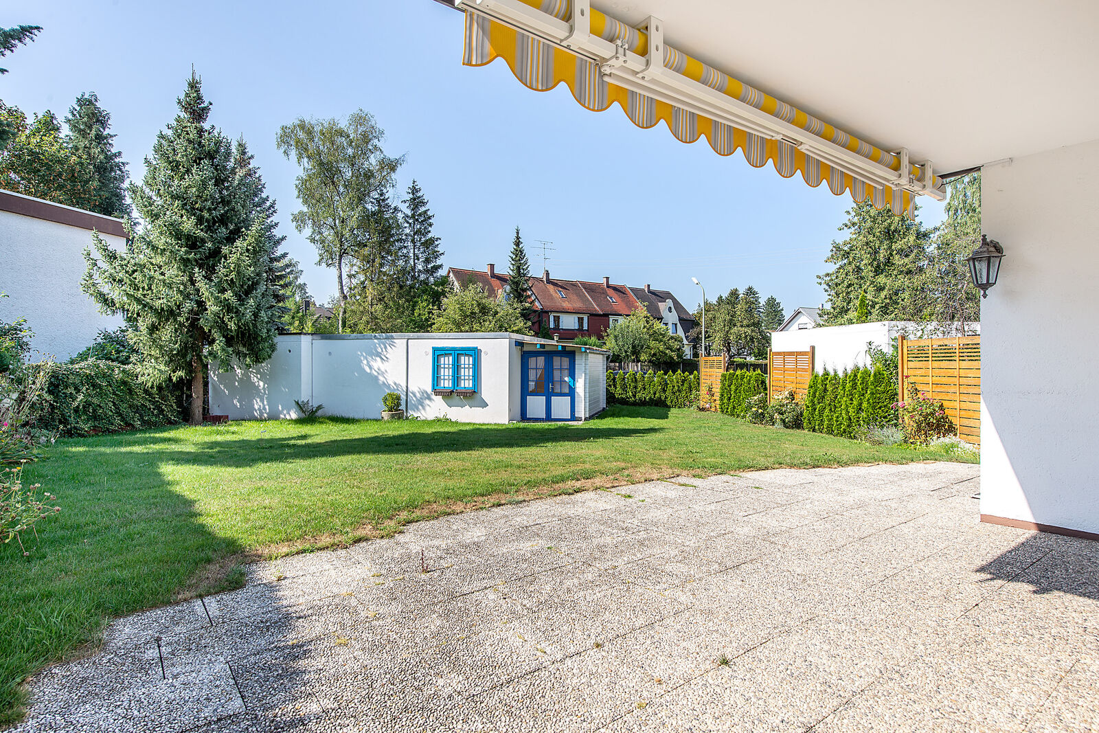 Blick in den Garten
