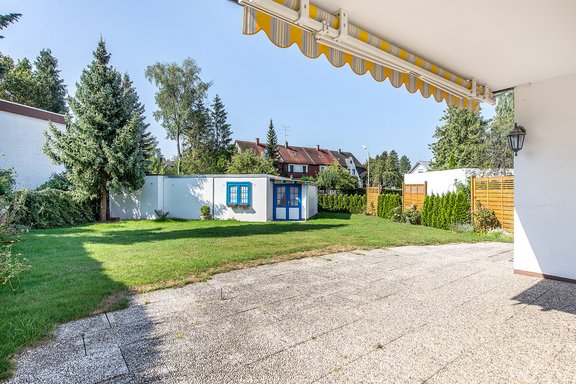 Blick in den Garten