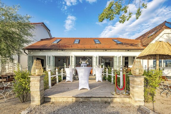 Terrasse Eventbereich