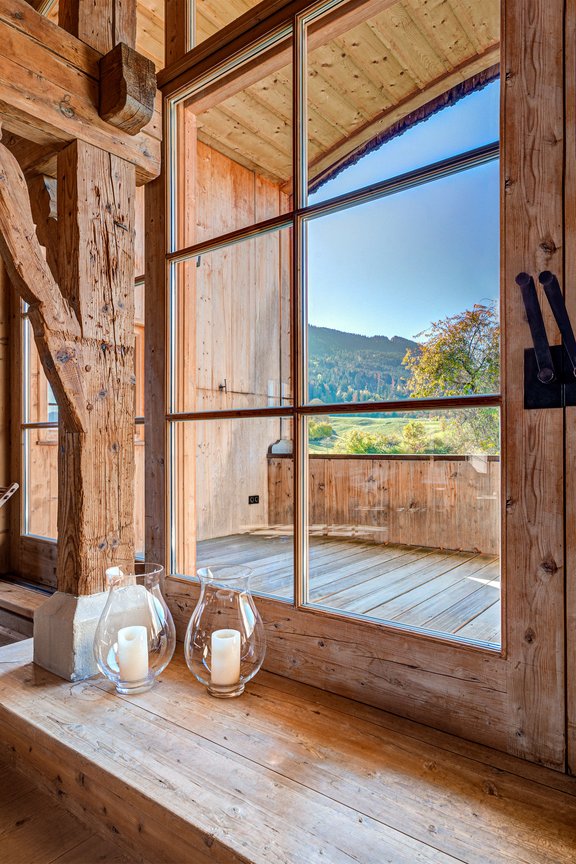 Ausblick aus der Tenne