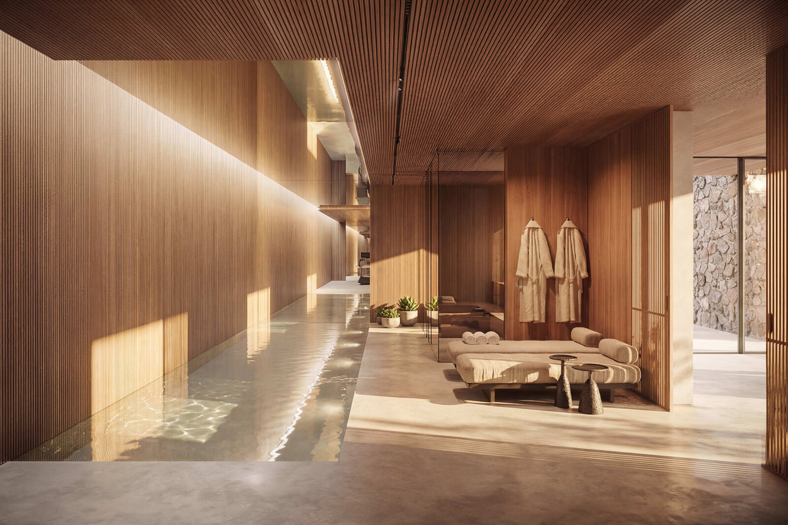Privater Wellnessbereich