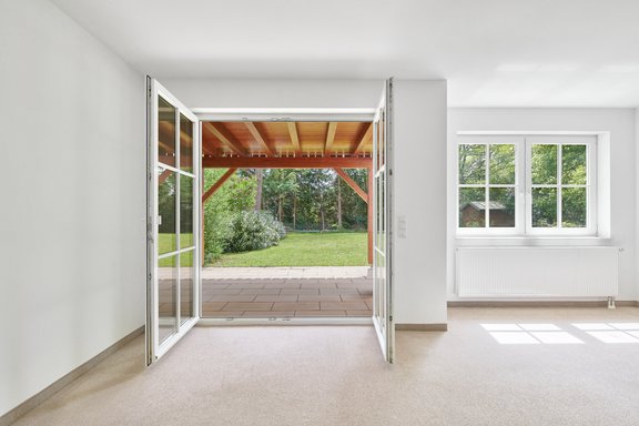 Attraktives Gartengeschoss