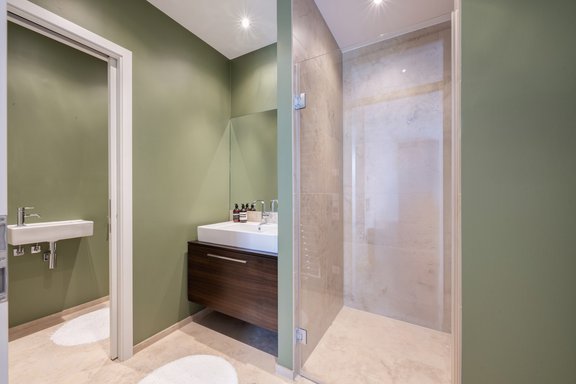 Duschbad im Erdgeschoss