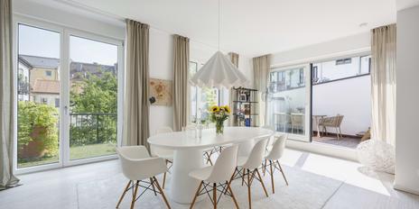 Einzigartig: Vielseitige und ruhige City-Villa mit Dachterrassen und Balkonen nahe dem Gärtnerplatz