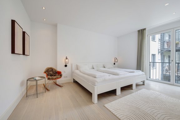 Masterschlafzimmer mit Ankleide