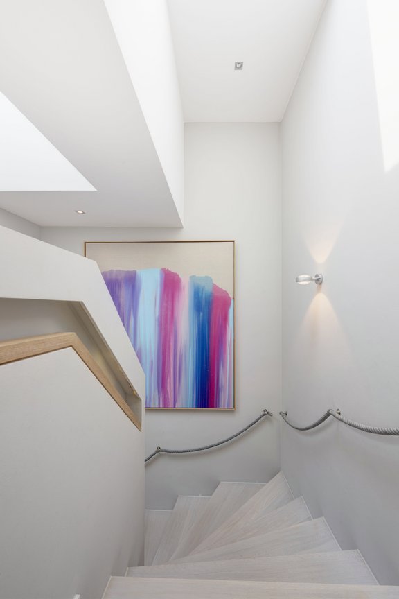 Lichterfülltes Treppenhaus