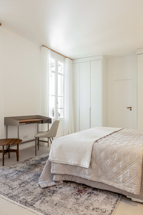Schlafzimmer zum Garten