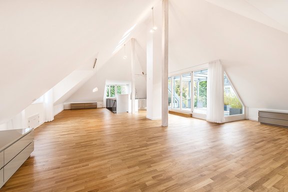 Loftähnliches Dachgeschoss
