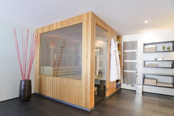 Sauna area