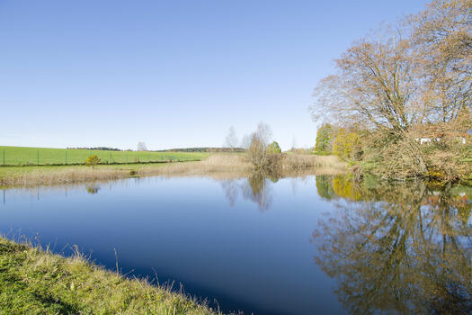 Eigener Fischweiher
