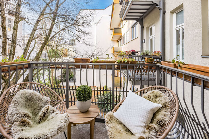 Charmanter Balkon