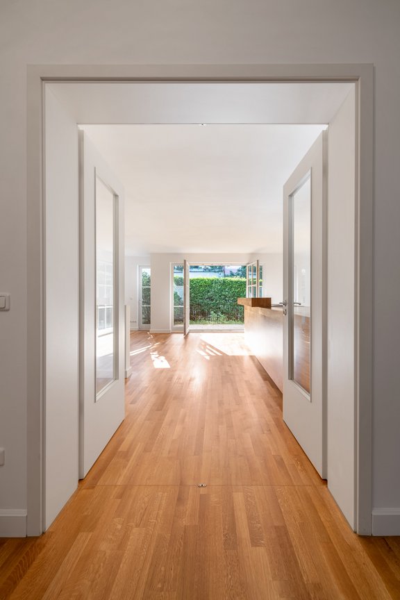 Blick in den Wohn-/ Essbereich