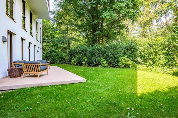 Privater Garten am Eisbach