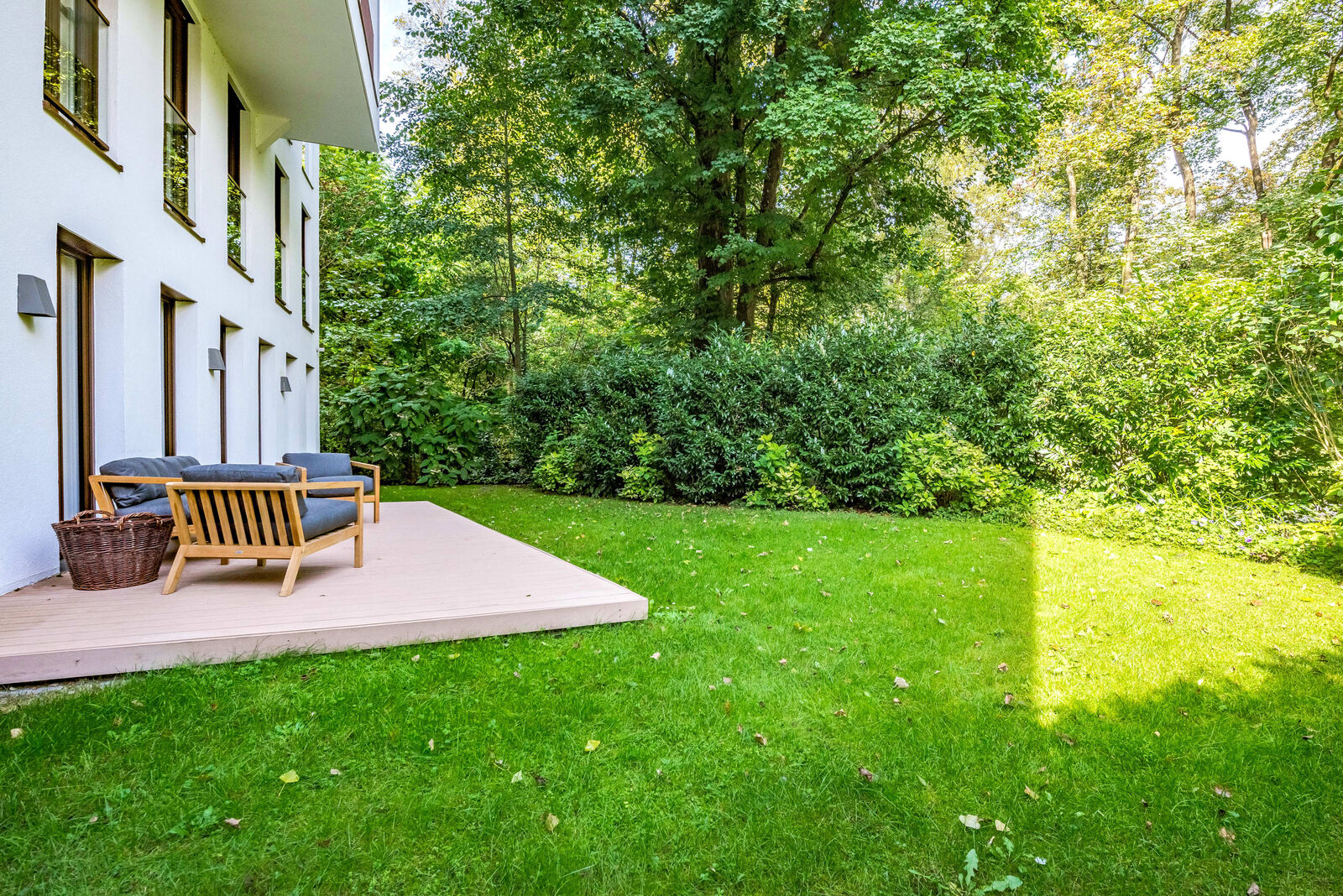 Privater Garten am Eisbach