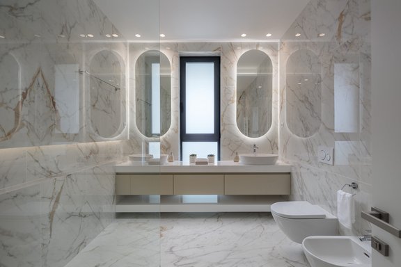 Zeitlos elegante Bäder