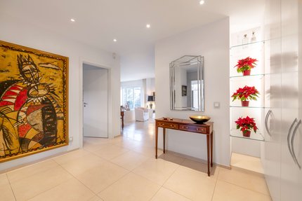 Entree mit Garderobeneinbau