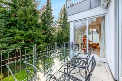 Charmantes Outdoor-Refugium